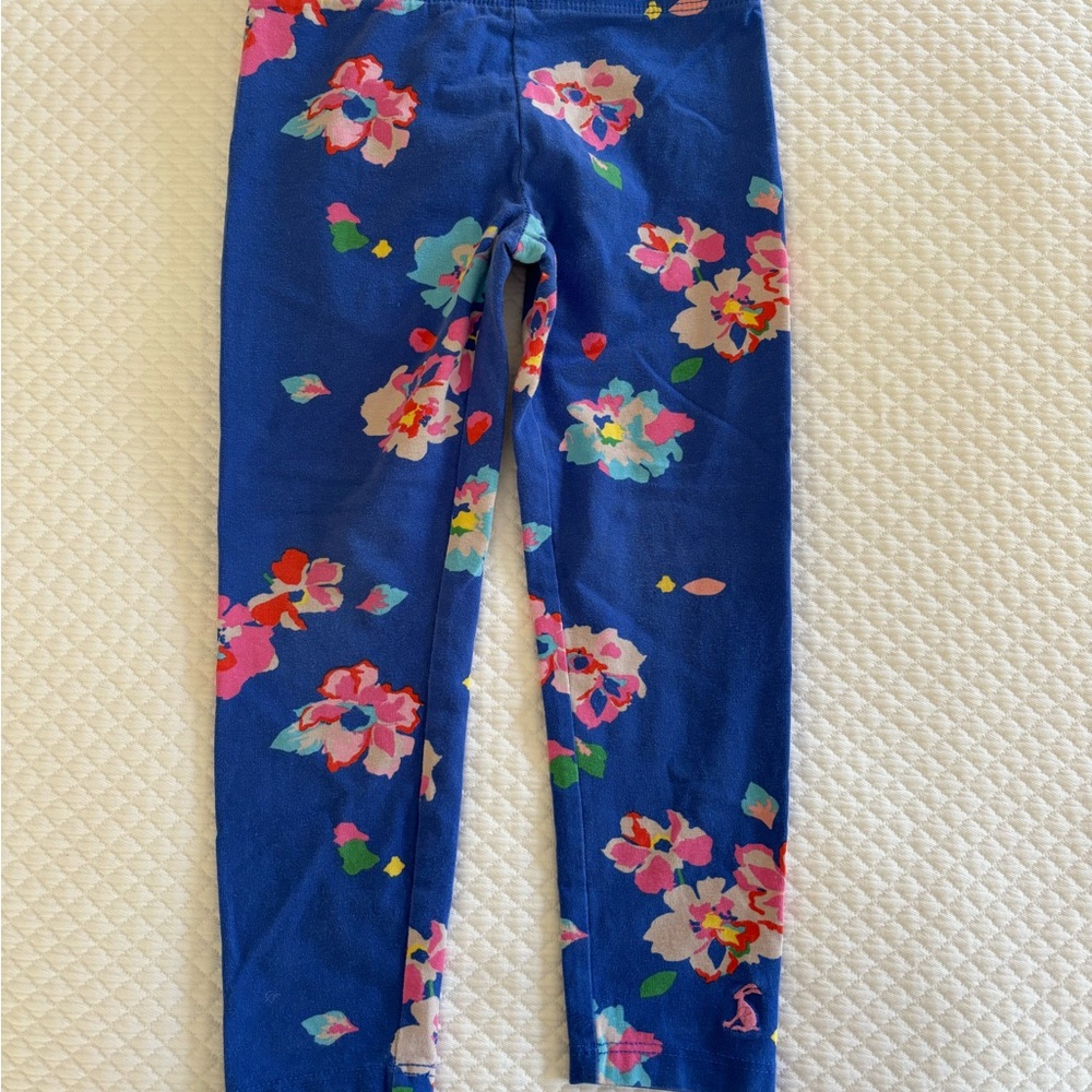 GUC Joules Leggings - blue floral